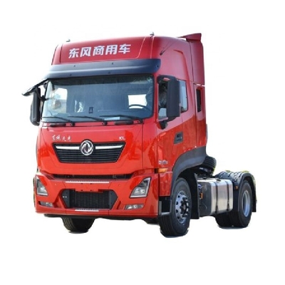 Medio fila de asientos filas Dongfeng Tianlong KL 385 HP 4X2 camiones tractor con pantalla táctil