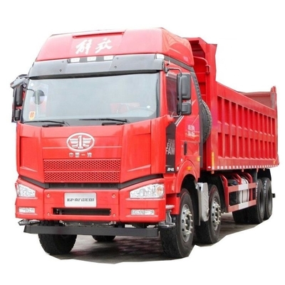 460 HP Faw Jiefang J6P camión pesado 8X4 8.8m camión de descarga para trabajos pesados de construcción