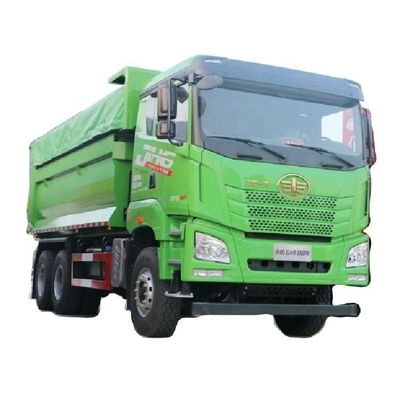 Qingdao Jiefang JH6 camión pesado 375HP 6X4 5.8m camión de basura con 10 llantas a un precio asequible
