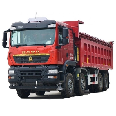 Autos de segunda mano Sinotruk HOWO TX 430hp 8X4 6.8m camiones de basura con ESC