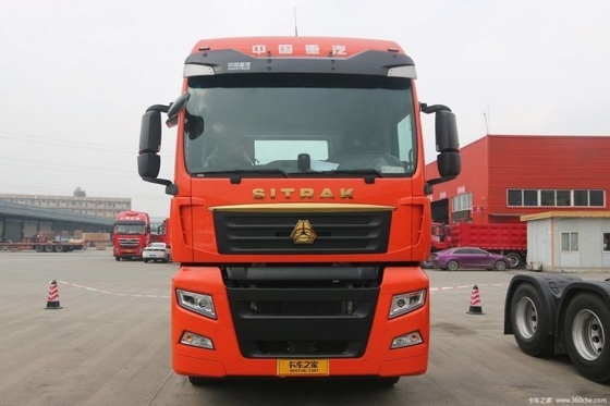 Peso bruto del vehículo 20001-25000 kg Shandeka SITRAK C7H Camión pesado 460 CV 6X4 Tractor de GNL
