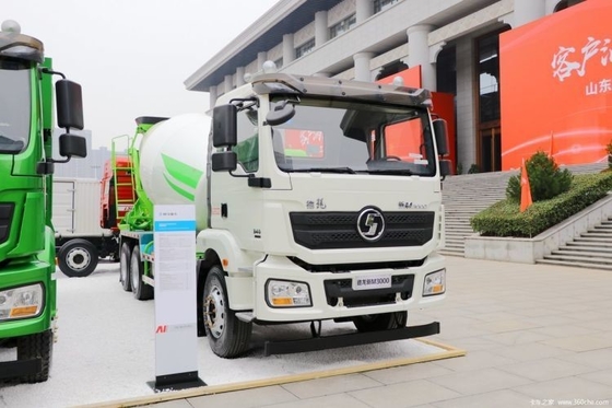 Delong M3000 340HP 8X4 7.95 Camión de mezcla de hormigón cuadrado con el requisito del cliente