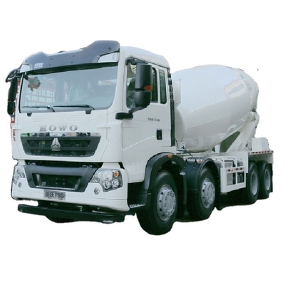 HOWO T5G 340HP camión de mezcla de hormigón cuadrado 8X4 con Euro 2/3/4/5 estándar de emisiones