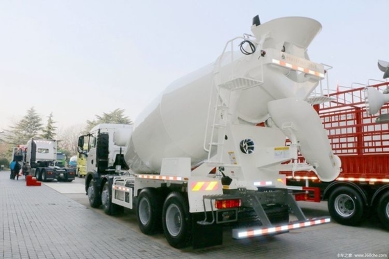 HOWO T5G 340HP camión de mezcla de hormigón cuadrado 8X4 con Euro 2/3/4/5 estándar de emisiones
