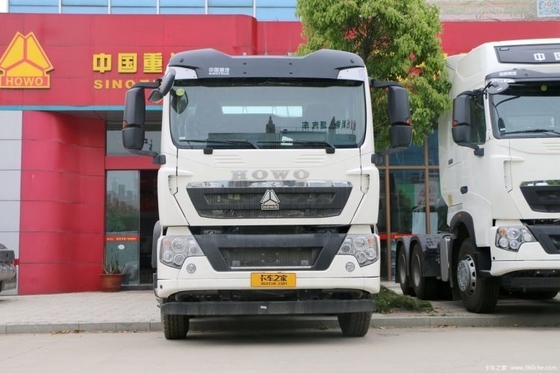 Tiendas de materiales de construcción SinotruK HOWO T5G 340HP 8X4 7.37 camión mezclador de hormigón cuadrado