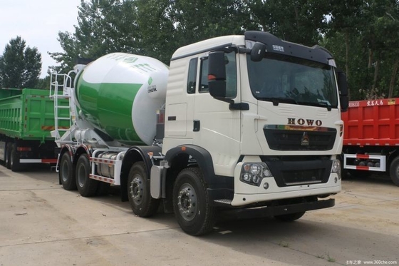 Sinotruk HOWO TX6 340 HP 8X4 7.98m3 camión mezclador de hormigón para sus necesidades de construcción