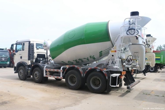 Sinotruk HOWO TX6 340 HP 8X4 7.98m3 camión mezclador de hormigón para sus necesidades de construcción