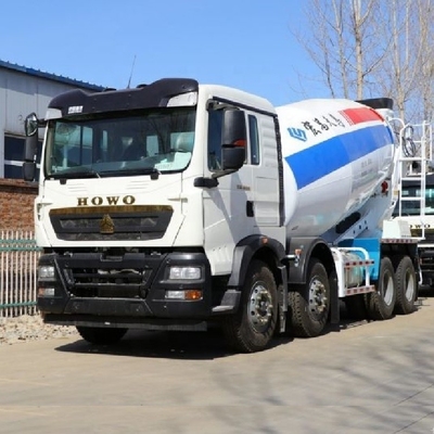 7Camión de mezclador de hormigón cuadrado de.98 con chasis de 6x4 8x4 Sinotruk HOWO TX 350 HP Combustible diesel