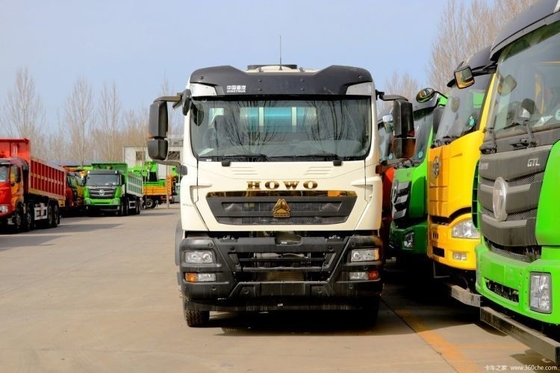 7Camión de mezclador de hormigón cuadrado de.98 con chasis de 6x4 8x4 Sinotruk HOWO TX 350 HP Combustible diesel