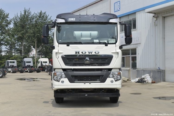 Sinotruk HOWO TX6 340 HP 8X4 7.37 Camión de mezcla de hormigón cuadrado para el requisito del cliente
