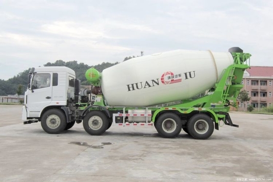 Trabajos de construcción Howman H5 GNL GNC 8 camión cúbico camión mezclador de hormigón con tambor