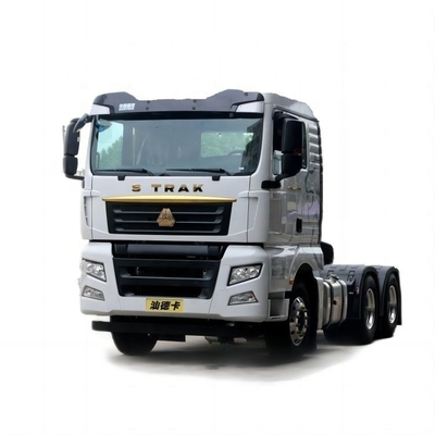 SinotruK SITRAK C7H 440HP 6X4 8X4 cabeza de tractor de segunda mano con 2 asientos de pasajeros