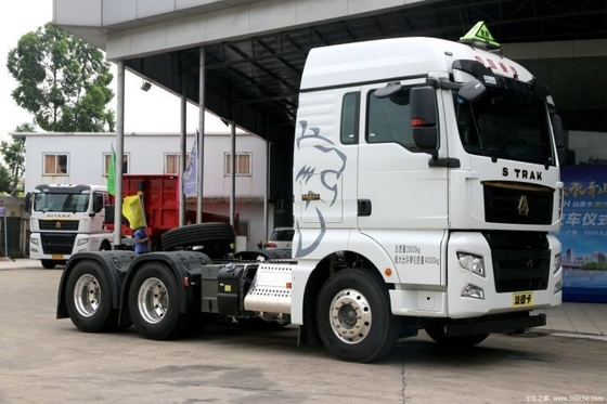 SinotruK SITRAK C7H 440HP 6X4 8X4 cabeza de tractor de segunda mano con 2 asientos de pasajeros