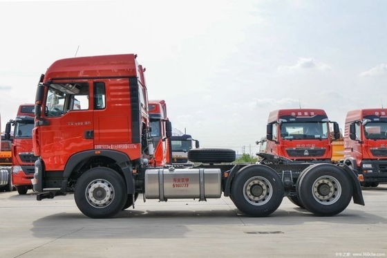 HOWO TX7 Camión pesado 460 CV Tractor 6X4 con capacidad del tanque de combustible ≥ 600L y rueda motriz 6x4