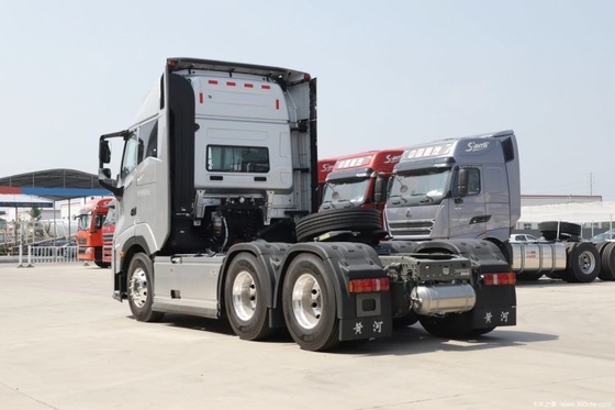 Capacidad de carga alta 570 CV Río Amarillo X7 camión pesado 6X4 AMT Tractor automático 23 años
