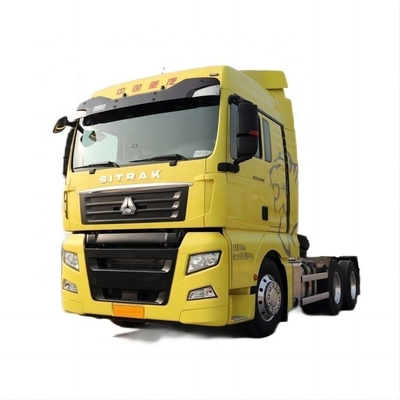 Tractor de segunda mano Sinotruk Shandeka SITRAK C7H 540hp 6X4 para el estándar de emisiones Euro 6