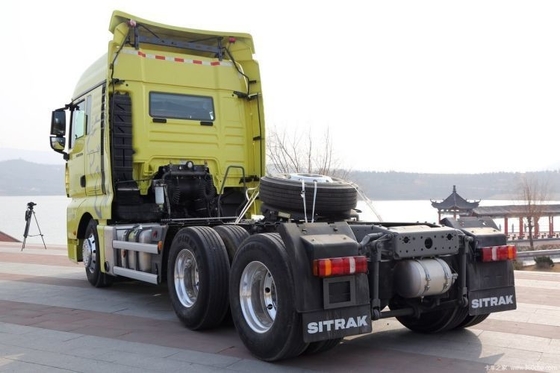 Tractor de segunda mano Sinotruk Shandeka SITRAK C7H 540hp 6X4 para el estándar de emisiones Euro 6