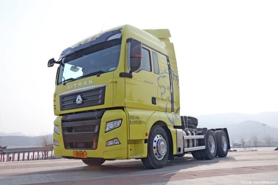 Tractor de segunda mano Sinotruk Shandeka SITRAK C7H 540hp 6X4 para el estándar de emisiones Euro 6