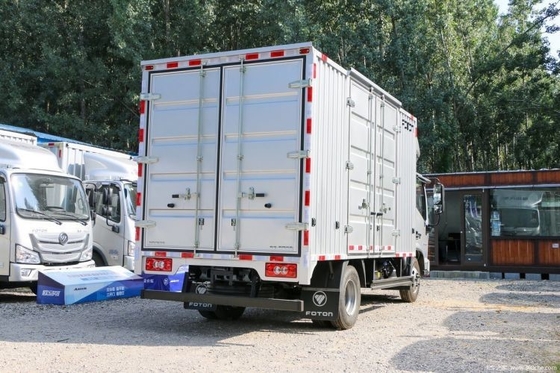 Beiqi Foton 158HP 4X2 4.14m Furgoneta ligera de una fila Stock caliente Fukuda Omark S1 Chang Ying versión