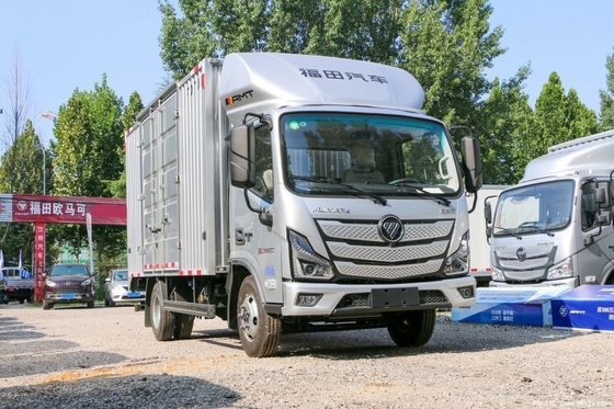 Beiqi Foton 158HP 4X2 4.14m Furgoneta ligera de una fila Stock caliente Fukuda Omark S1 Chang Ying versión