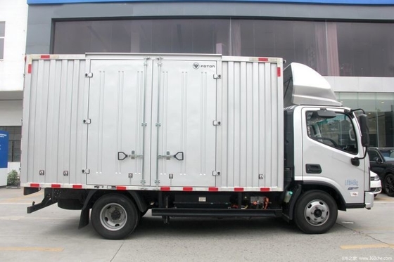 4.5T Foton Smart Blue HS 4.14m furgoneta híbrida enchufable de una sola fila para los requisitos del cliente