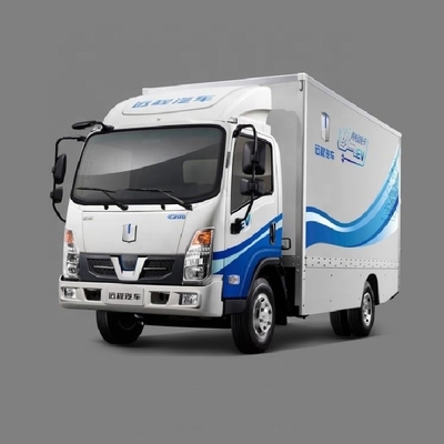 Camión eléctrico de transporte de carga minivan de una fila con capacidad de tanque de combustible de 100-200L