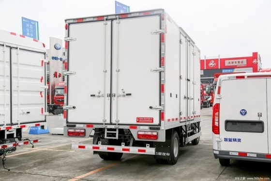Camión eléctrico de transporte de carga minivan de una fila con capacidad de tanque de combustible de 100-200L