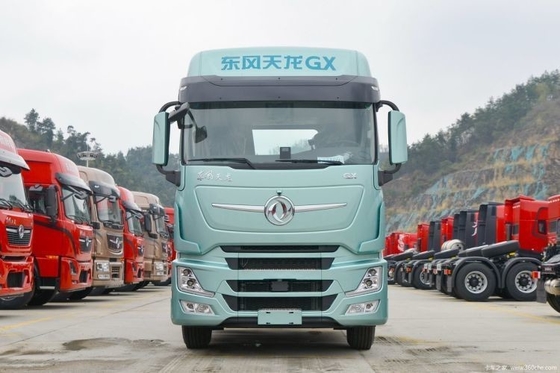 12 Cambio hacia adelante Dongfeng Tianlong GX 4 * 2 6 * 4 Diesel cabeza de tracción con 450 caballos de fuerza