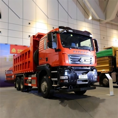 400 HP Sinotruck Shandeka SITRAK C7H 6X4 8x4 4x2 5.6m camión de basura con transmisión manual