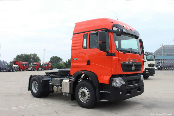 0 km SinoTRUK HOWO TX7 6X4 4X2 6X2 Tractor de GNC con control de velocidad y 6 cilindros