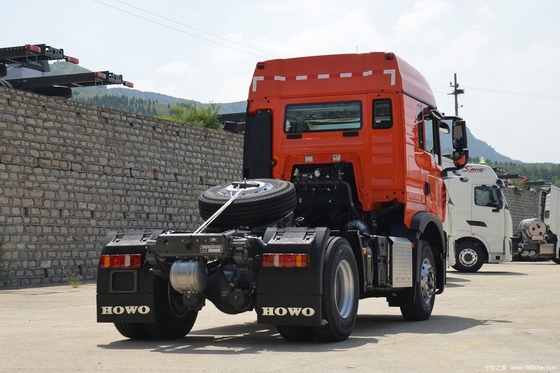 0 km SinoTRUK HOWO TX7 6X4 4X2 6X2 Tractor de GNC con control de velocidad y 6 cilindros