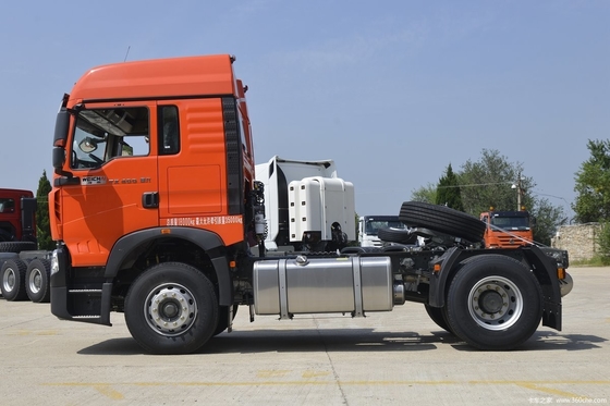 0 km SinoTRUK HOWO TX7 6X4 4X2 6X2 Tractor de GNC con control de velocidad y 6 cilindros