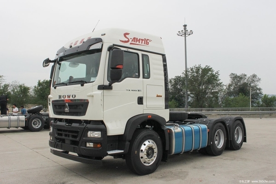 Boutique SinoTRUK HOWO TX7 0 km 6X4 4X2 6X2 GNC camión tractor de GNL con sistema multimedia