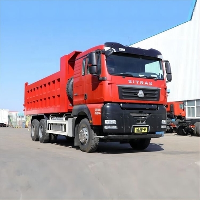 Camión pesado nacional Shandeka SITRAK G7 540HP 8x4 6.5m camión de descarga para la industria minera