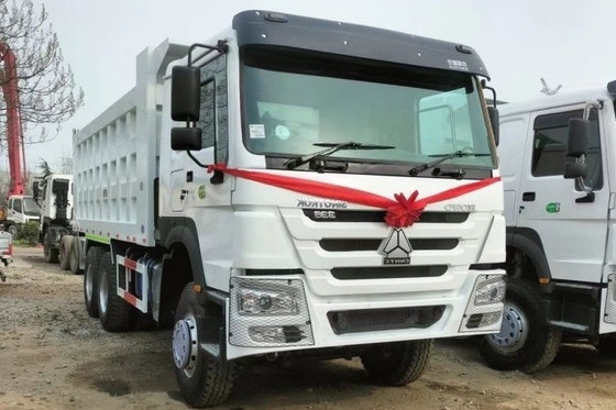 2023 Promoción de camión pesado nacional HOWO TX 6X4 camión descargable con 6.3m y 400 CV