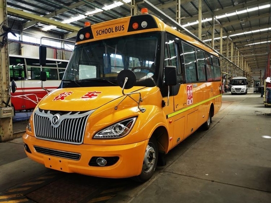 19-46 asientos Autobús escolar para el campus Euro 3 Norma de emisiones Transporte de estudiantes