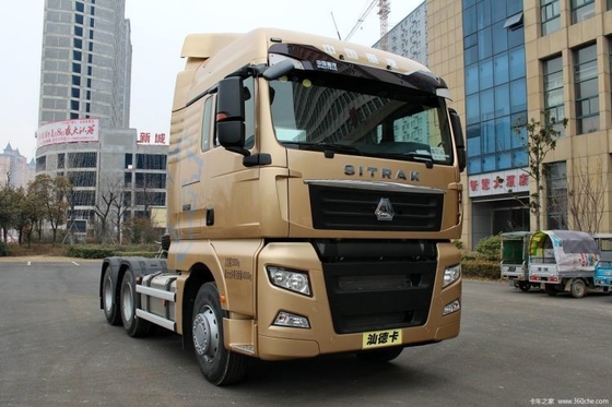 Shandeka SITRAK C7H 4*2 6*6 6*4 371 375 SinotruK CNG camión de GNL para el transporte logístico