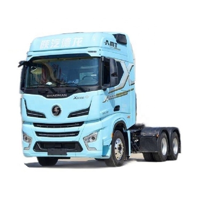 Shaanxi Qi Delong X6000 4*2 6*6 6*4 371 375 camión de tracción de GNC con transmisión