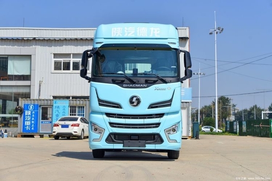 Shaanxi Qi Delong X6000 4*2 6*6 6*4 371 375 camión de tracción de GNC con transmisión