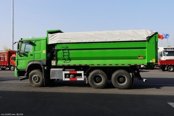 2 pasajeros camión pesado nacional HOWO 8x4 6x4 camión descargable con ABS y 340 CV