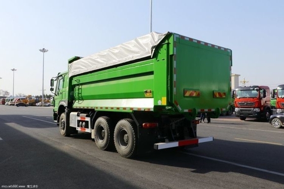 2 pasajeros camión pesado nacional HOWO 8x4 6x4 camión descargable con ABS y 340 CV