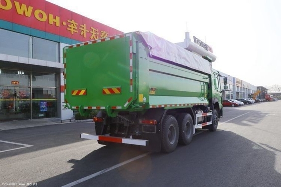 2 pasajeros camión pesado nacional HOWO 8x4 6x4 camión descargable con ABS y 340 CV