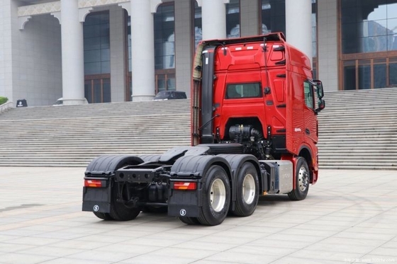 Shaanxi Qi Delong X6000 6X4 4X2 6X2 Tractor de GNL con GNL con ABS y control de velocidad normal