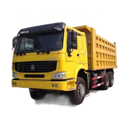 Sistema multimedia camión pesado nacional usado HOWO 6X4 371HP camión de basura ambiental
