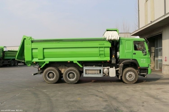 Sistema multimedia camión pesado nacional usado HOWO 6X4 371HP camión de basura ambiental