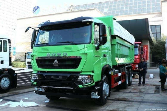 Camión pesado nacional HOWO 6X4 371hp Camión de descarga para 2 pasajeros 10 neumáticos 340hp en el mejor