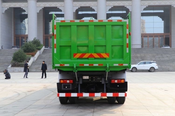 Shaanxi Auto Delong X3000 460HP 8X4 6X4 camión de basura con 10.95x2.55x3.5 dimensiones