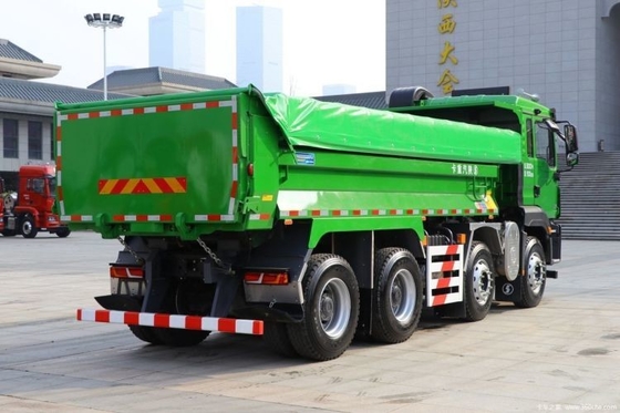 Shaanxi Automóvil camión pesado usado Delong M3000S 6x4 8X4 371hp camión de descarga con 12 llantas