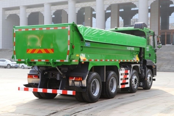 Shaanxi auto camión pesado usado Delong M3000S 350 caballos de fuerza 8X4 6x4 371 375hp camión de descarga