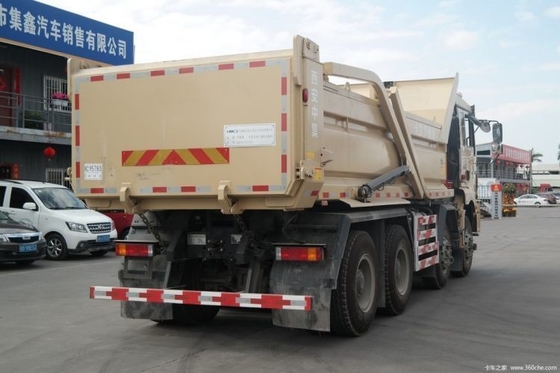 Shaanxi Auto M3000 336 HP 8X4 6x4 camión de basura pantalla táctil y cámara trasera 360 ° directa